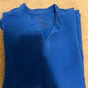 Figs Women's Blue Rafaela Top XXS